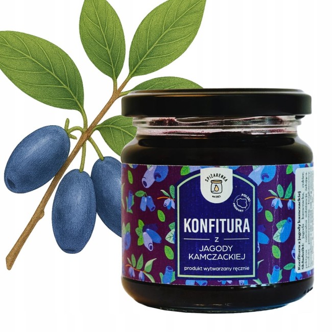 Przejdź do produktu Konfitura z jagody kamczackiej 200g 