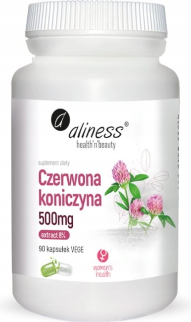 Przejdź do produktu Czerwona Koniczyna 500mg Aliness