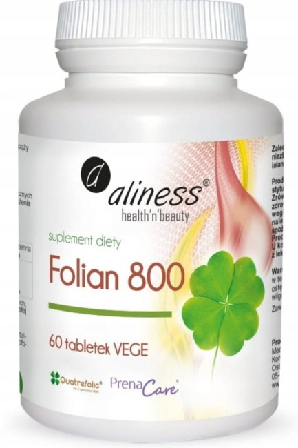 Przejdź do produktu FOLIAN 800µg Aliness