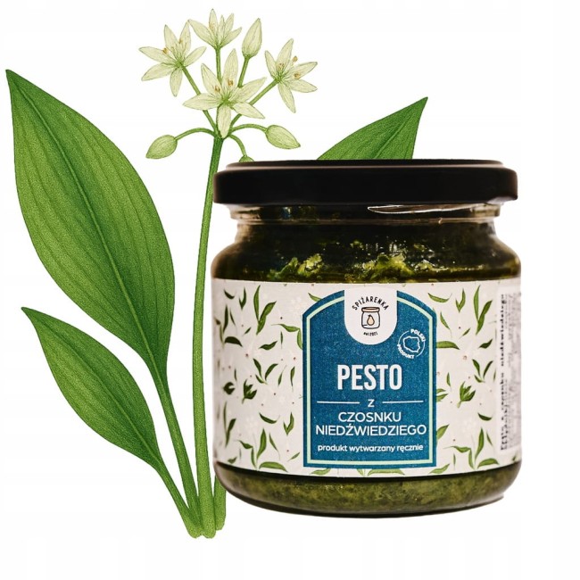 Przejdź do produktu Pesto z czosnku niedźwiedziego 180g 
