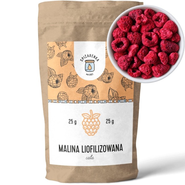Przejdź do produktu MALINA liofilizowana 25g