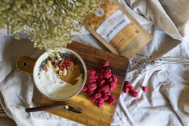 Przejdź do produktu MALINA liofilizowana 25g
