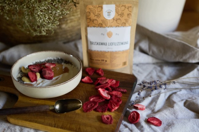 Przejdź do produktu TRUSKAWKA liofilizowana 25g 