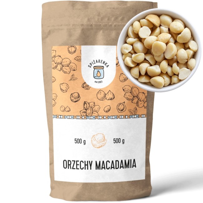 Przejdź do produktu ORZECHY MACADAMIA 500g 