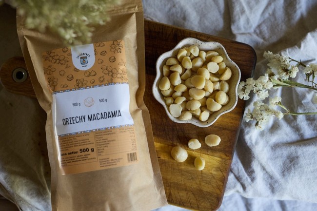 Przejdź do produktu ORZECHY MACADAMIA 500g 